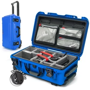 NANUK 935 Pro Photo Kit – Waterproof Travel Camera Hard Case – Blue - Picture 1 of 8