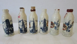 Juego de 6 mini botellas de licor vintage Holland Distilleries Rynbende's - Imagen 1 de 23