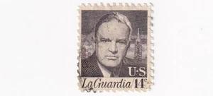 STAMP US SCOTT 1397 "F. H. LaGuardia" "NYC Mayor" 14 CENT 1972 USED - E - Picture 1 of 1