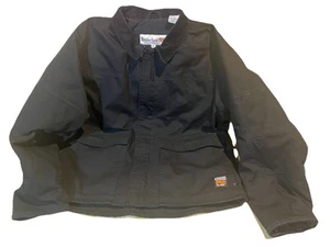 Timberland Coat Mens X Large Pro Series Black Polartec Performance Work Gear - Picture 1 of 14