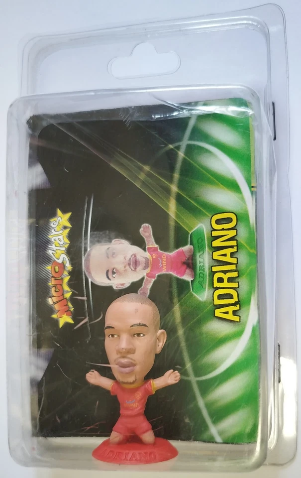 MicroStars Serie 4 2010-11 Adriano Roma Base Roja con Póster Foto 1 de 1