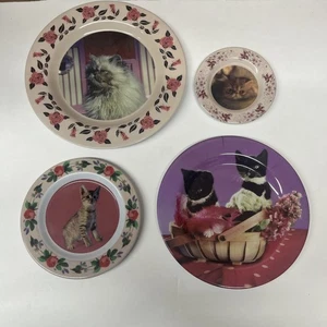 Harry Potter Collectible Plate Set of 4 Professor Umbridge Cat Plates Loot Crate - Picture 1 of 17