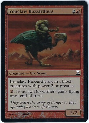 FOIL Ironclaw Buzzardiers Time Spiral – MTG Magic the Gathering Card - Image 1 of 2