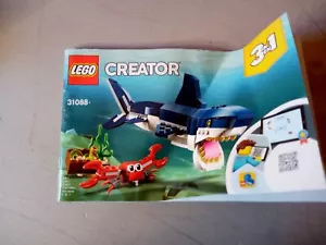 2019 LEGO Creator 31088 Manual Booklet Used Condition - Picture 1 of 3