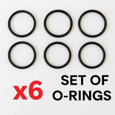 Juego de kit de reparación de juntas tóricas para inyector de motor diésel BMW M57 Viton, x6 piezas Foto 1 de 4