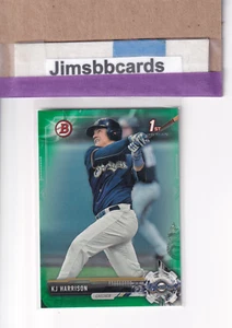 2017 Bowman 1st. KJ Harrison Paper Green 29/99 - Bild 1 von 1