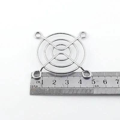 Metal Wire Finger Guard 50mm CPU Fan DC Fan Grill/Guard Protector for PC Silvery - Image 1 of 4