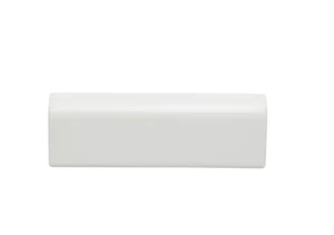 Daltile Restore Bright White 2" x 6" Ceramic Radius Bullnose Wall Tile 2.4 sq ft - Picture 1 of 5