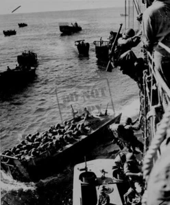 Coast Guard manned combat transport World War 2 WWII 8 x 12 Photo Picture - Picture 1 of 1
