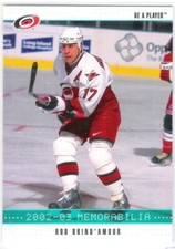 2002-03 Be A Player Memorabilia Emerald Rod Brind'Amour #10/10