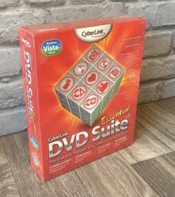 CyberLink Essential DVD Suite 6 New & Sealed  CD/DVD  Windows  - Image 1 of 4