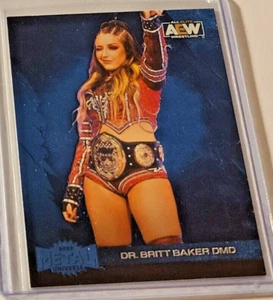 2022 Upper Deck AEW Metal SP Base Card #107 Dr. Britt Baker DMD - Picture 1 of 1