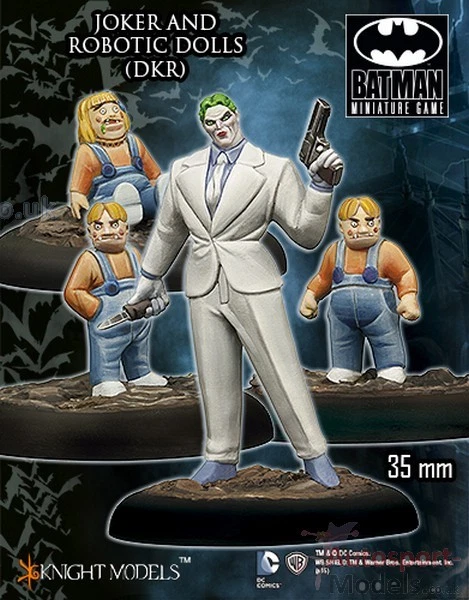 The Joker & Robotic Dolls ~ 35mm Batman Miniatures Game Figures Knight Models - Image 1 of 1