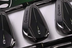 Taylormade Qi Gunmetal Edition Irons / 5-PW / Regular Flex KBS MAX MT 85 Shafts - Picture 1 of 7