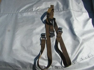 68 82 CORVETTE T TOP STRAPS BROWN - Picture 1 of 2