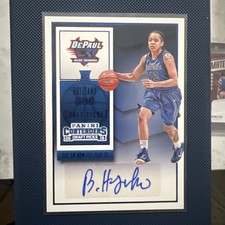 2015-16 Panini Contenders Draft Picks College Ticket Brittany Hrynko #179 Auto
