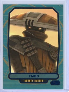 2013 Topps STAR WARS Galactic Files 2 EMBO Foglio Blu Parallelo #315/350 - Foto 1 di 2