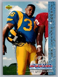 Jerome Bettis 6 Card Rookies Lot (RC) - HOF NM - Picture 1 of 12