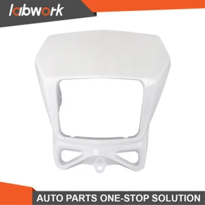 Labwork Head Light Cover Mask White 02-23 For SUZUKI DR-Z DRZ 400S SM DR 200 650 - Picture 1 of 12