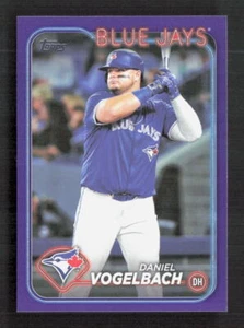 2024 Topps Update Daniel Vogelbach #US79 Meijer Exclusive Purple Parallel - Picture 1 of 2