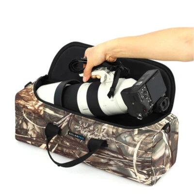 Waterproof Telephoto Lens Bag Carry Storage Case for 180-600 200-600 200-800mm - Image 1 of 4