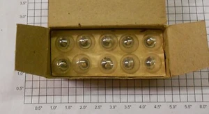Lionel 1455-10 18V Clear Screw Base Large Globe Light Bulbs - Boxed - Picture 1 of 3
