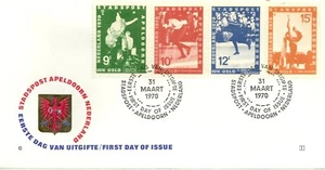 APELDOORN (NIEDERLANDE) LOKALPOST ERSTTAGSBRIEF 1970 OLYMPIADE - Bild 1 von 1