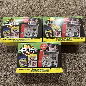 2023 Mega Mystery Football Power Box MJ Holding Exclusive NEW SEALED - QTY AVL - Picture 1 of 7