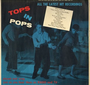 STEVEN MARKS "TOPS IN POPS" POP ROCK & ROLL LP 1958 HALO 50220 U Allegrettes ! - Picture 1 of 3