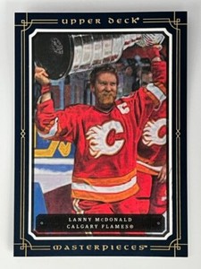 2008-09 Upper Deck Masterpieces Hockey Lanny McDonald 5x7 #XL-LM Calgary Flames
