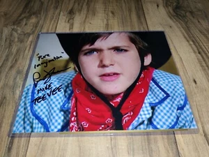 Willy Wonka Photo Signed By Mike Teevee With COA & Golden Ticket - Picture 1 of 7