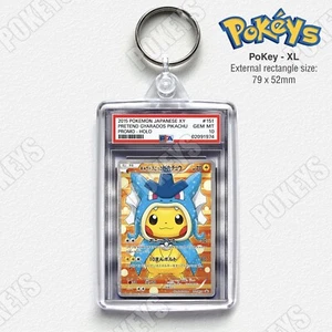 Pretend Gyarados Pikachu XY Promo #151 | XL Size PSA "Graded" Pokémon Keyring - Bild 1 von 3