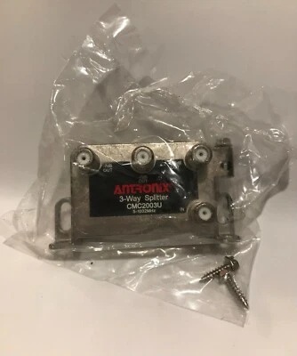  3-way Antronix CMC2003U Cable Splitters Coaxial 3 output pro quality - Image 1 of 2