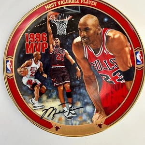 Michael Jordan Return To Greatness Collector Plate #2 Most Valuable Player 1996 - Picture 1 of 8