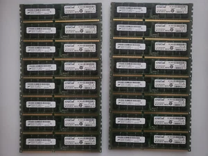 16x Crucial 8GB PC3-10600 DDR3 Registered ECC Server RAM CT102472BB1339 36FMR - Picture 1 of 2