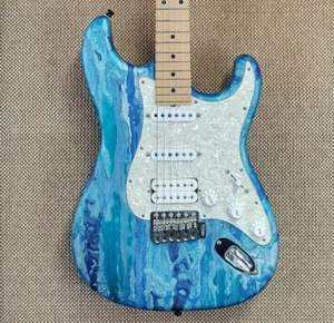 2000 James Tyler Studio Elite HD - Arctic Blue Shmear - Flight Case - Picture 1 of 6
