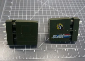 GI Joe 1988 Mean Dog Missiles With Launchers X2 Original Parts - Foto 1 di 12