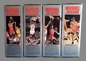 1991-92 Upper Deck MICHAEL JORDAN Locker Series #2 #3 #5 #6 Empty Boxes LOT OF 4 - Picture 1 of 19