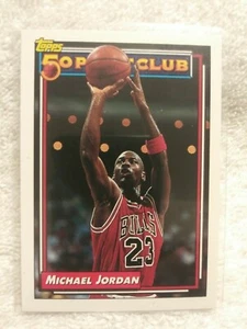 1992 - 1993 Topps Michael Jordan Chicago Bulls #205 Basketball Card - Picture 1 of 2