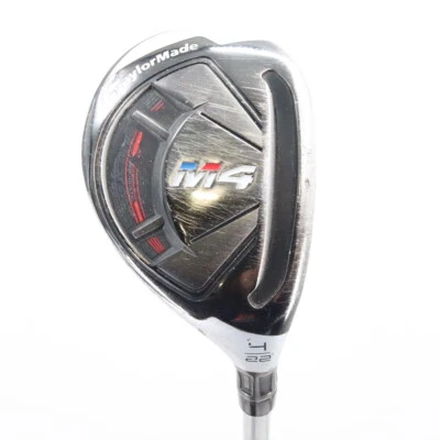 TaylorMade M4 Rescue 4 híbrido 22 grados grafito damas flexible diestro P-123363 Foto 1 de 4