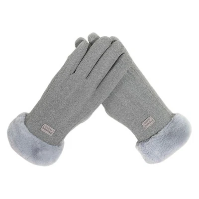 Women Winter Snow Gloves Windproof Warm Fleece Lining Thermal Insulated Gift USA - Image 1 of 4