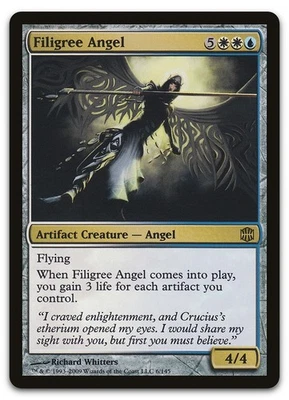 Filigree Angel #6 (LP) Alara Reborn ARB Magic MTG - Image 1 of 2