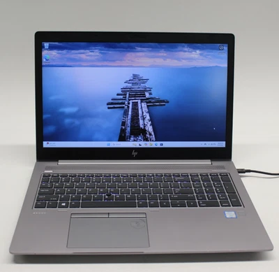 HP ZBook 15UG6 I7-8665U 256GB NvME 16GB DDR4 Win11Pro* -需要电池 — 第 1/4 张图片