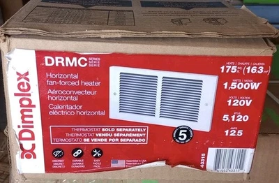 Ventilador calentador forzado Dimplex RMC 151W 63315 Drmc Foto 1 de 4