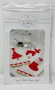 Nuevo Bunny Hill Designs Tis the Season Set Patrón Toallas de Té Anne Sutton 2013 - Imagen 1 de 3