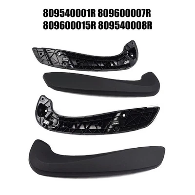 Front Inner Door Handle Grip Set Black for Megane MK3 2008 2016 809540001R - Image 1 of 4