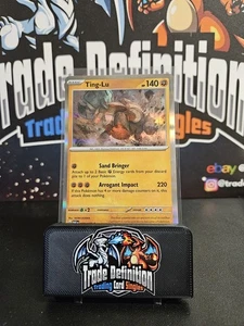 POKEMON TCG: TING-LU 109/182 PARADOX RIFT HOLO RARE CARD NM  - Picture 1 of 1