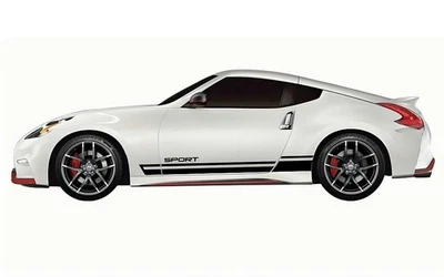 Calcomanía gráfica deportiva a rayas lateral del auto para Nissan Z-cars 350z 370z Fairlady Z33 Z34 Foto 1 de 4