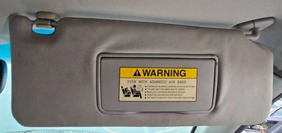 Acura RDX 2008-2012 parasol gris pasajero OEM tocador espejo luz probado Q4 Foto 1 de 3