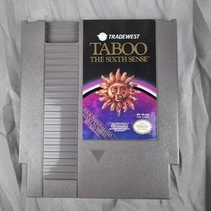 Taboo: The Sixth Sense (NES, Nintendo) Authentic  - Picture 1 of 4